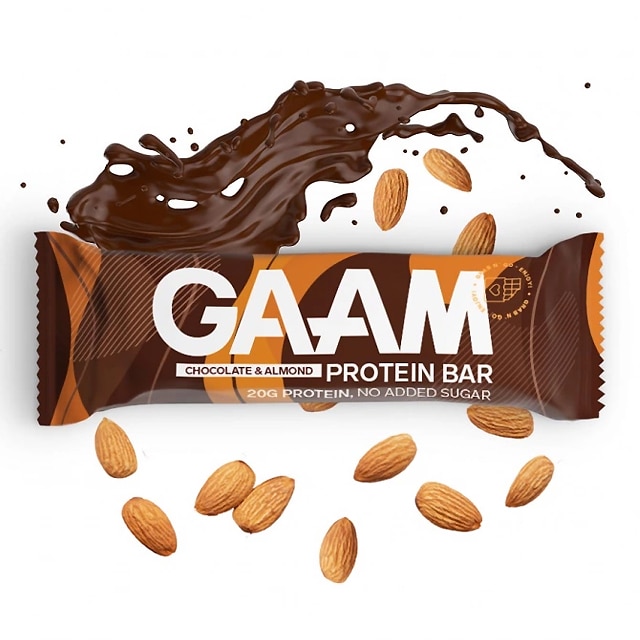 gaam proteinbar chocolate almond 55g