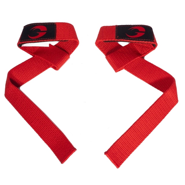 GASP Classic Lifting Straps Red