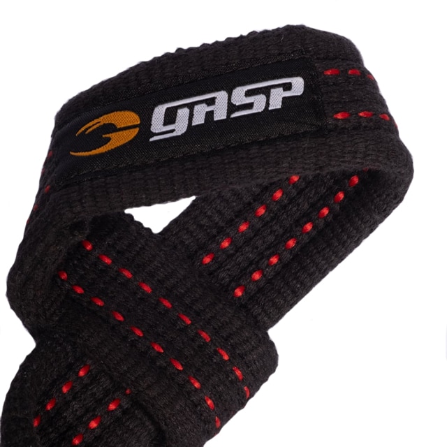 GASP Lifting Straps Black/Red