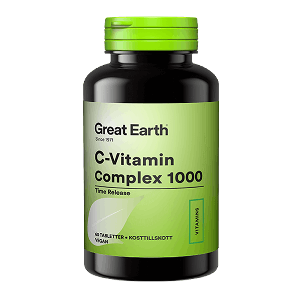 Great Earth c-vitamin complex 60tabletter