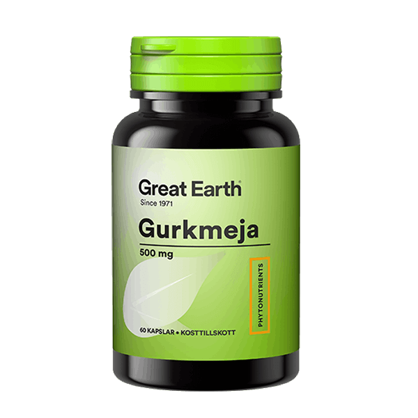 Great Earth gurkmeja 60kapslar