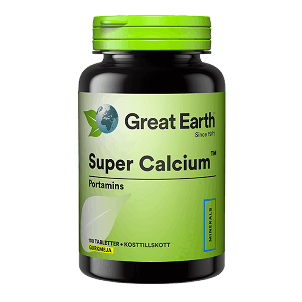 Great Earth super calcium 100 tabletter