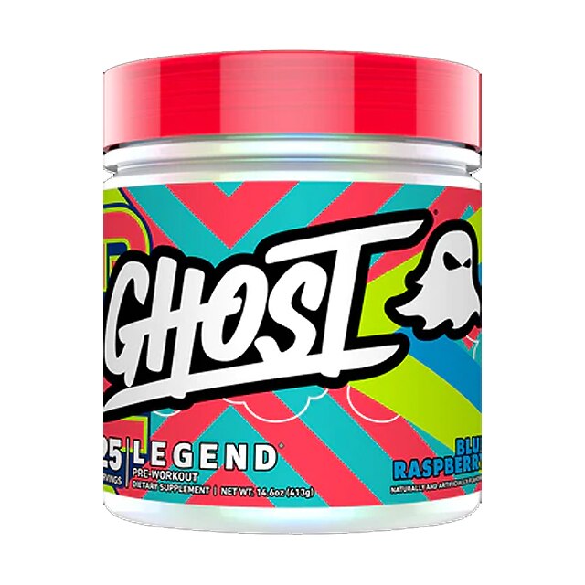 ghost legend blue raspberry 25servings