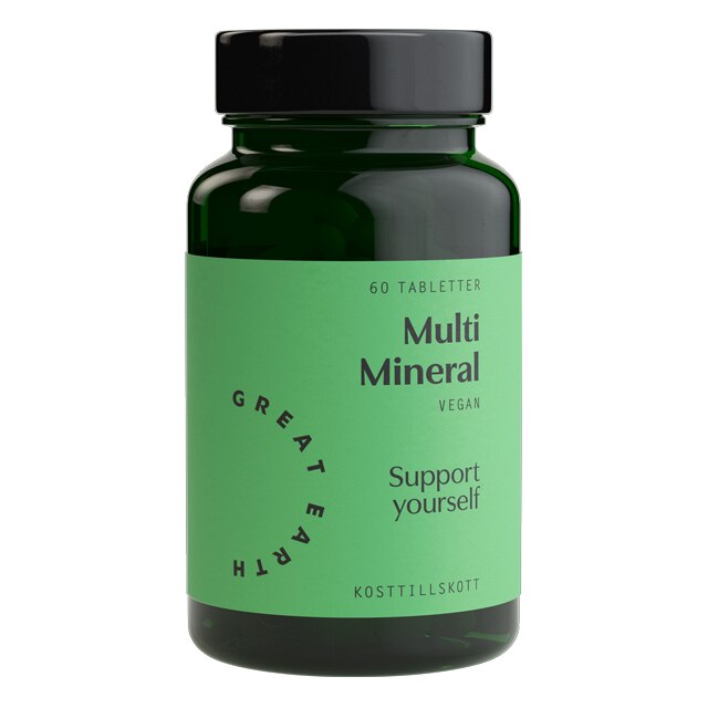 Great Earth Multi Minerals 60 Tabletter