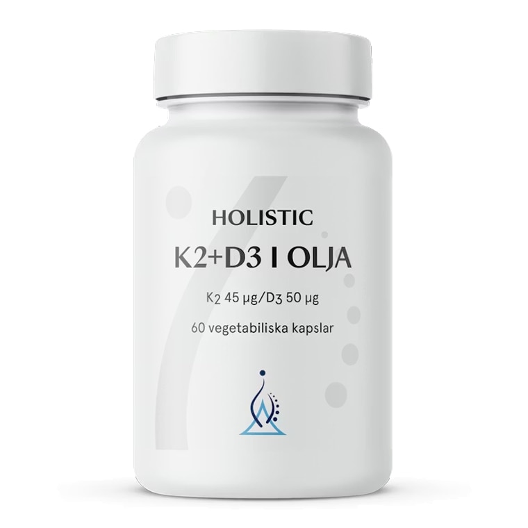 Holistic K2+D3 i olja 60 Kapslar