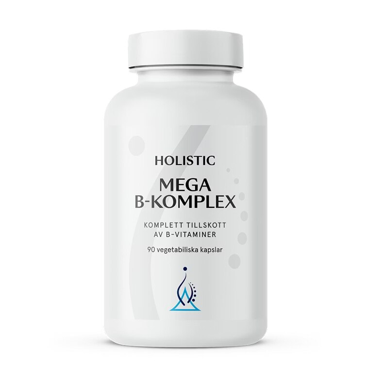 Holistic Mega B-Komplex 90 Kapslar