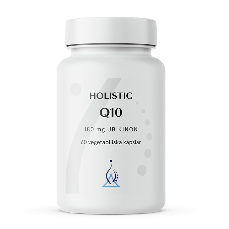 Holistic Q10 180 mg, 60 Kapslar