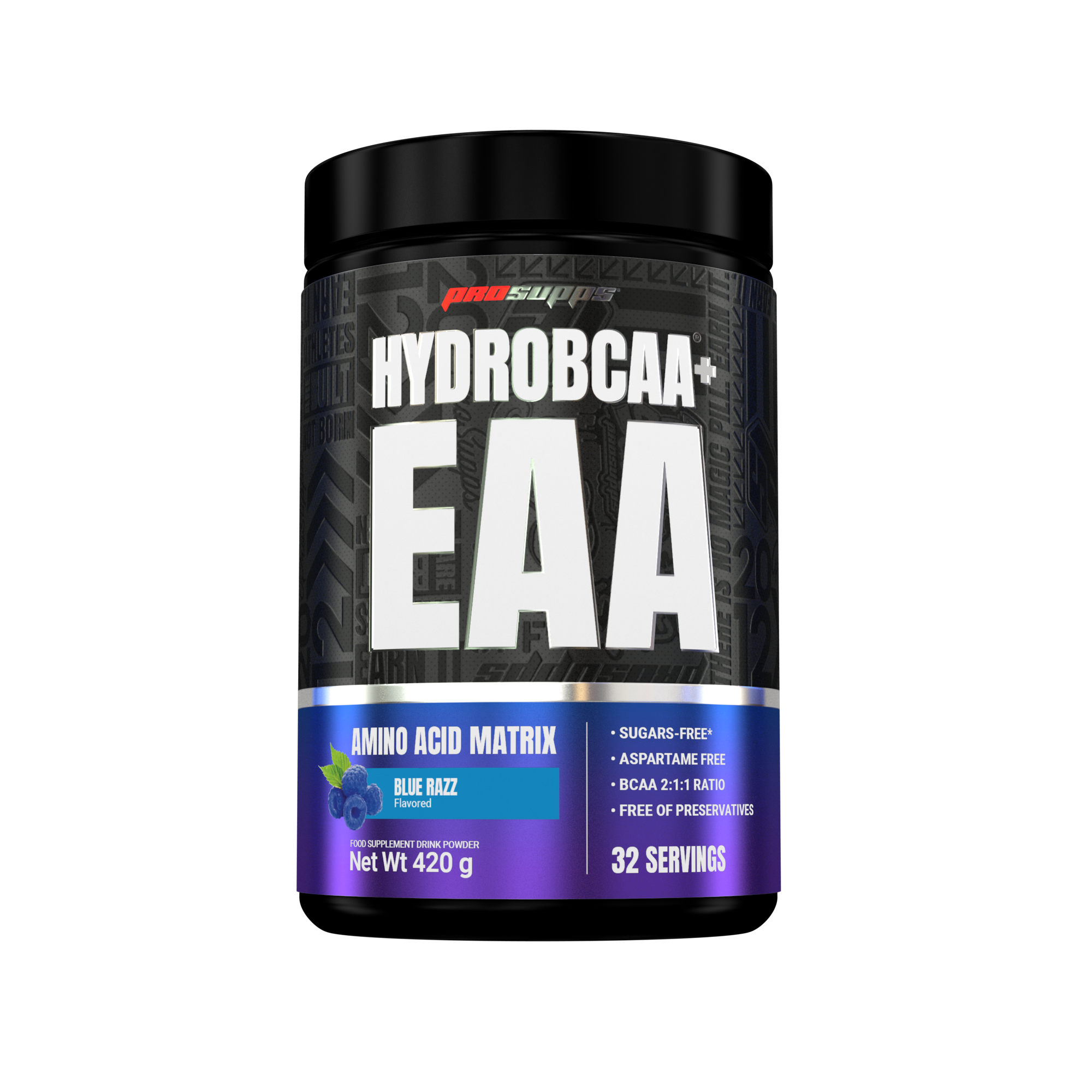 Pro Supps HydroBCAA/EAA Plus Blue Raspberry 30 portioner