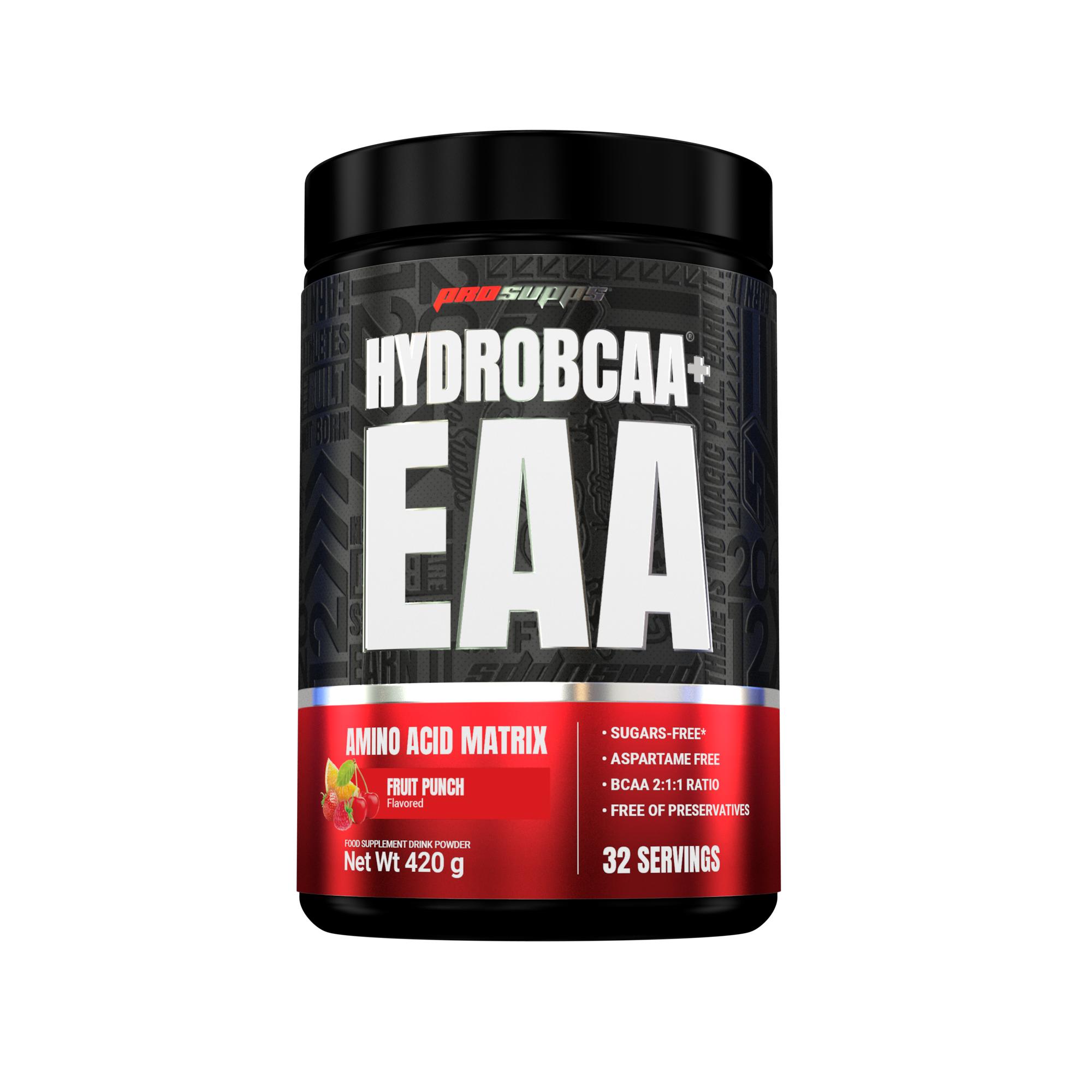 Pro Supps HydroBCAA/EAA Plus Fruit Punch 30 portioner