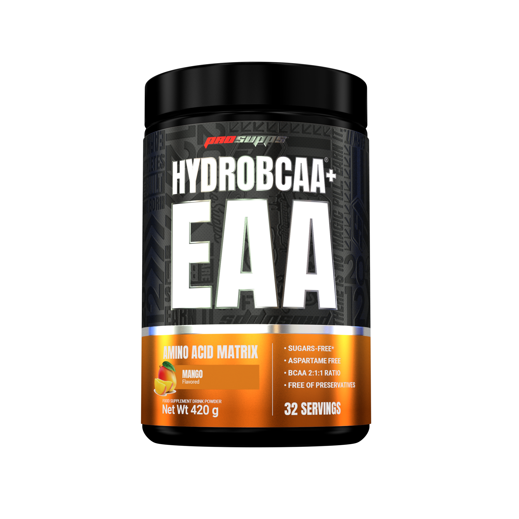 Pro Supps HydroBCAA/EAA Plus Blue Mango 30 portioner
