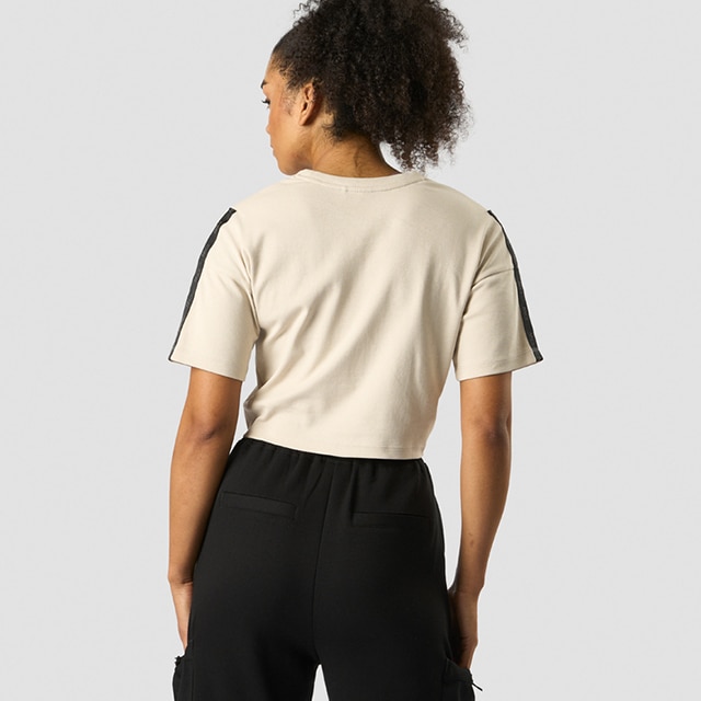 ICANIWILL Stance Cropped T-shirt Wmn Beige
