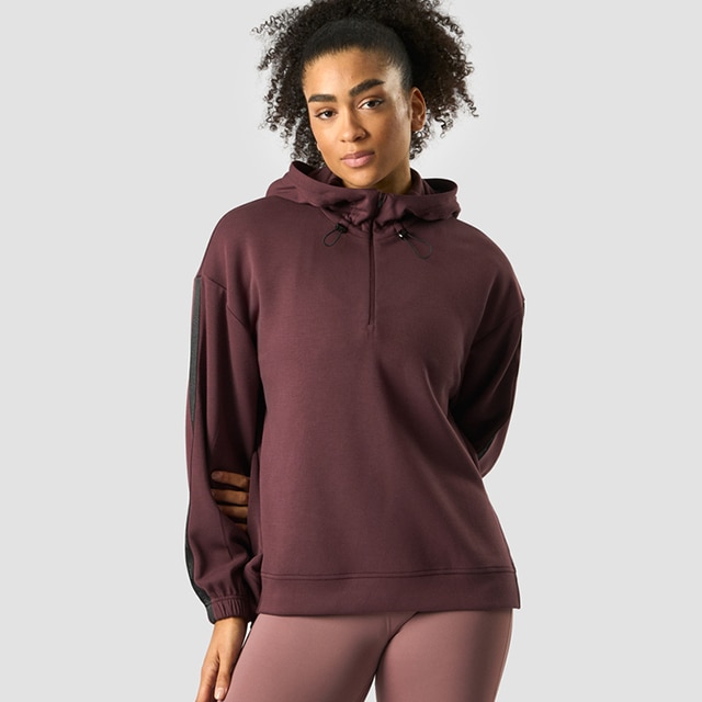 ICANIWILL Stance Hoodie Wmn Burgundy