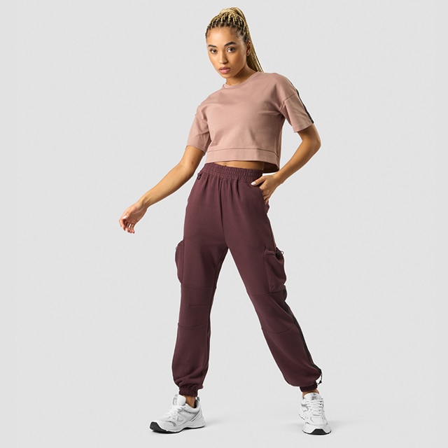ICANIWILL Stance Pants Wmn Burgundy