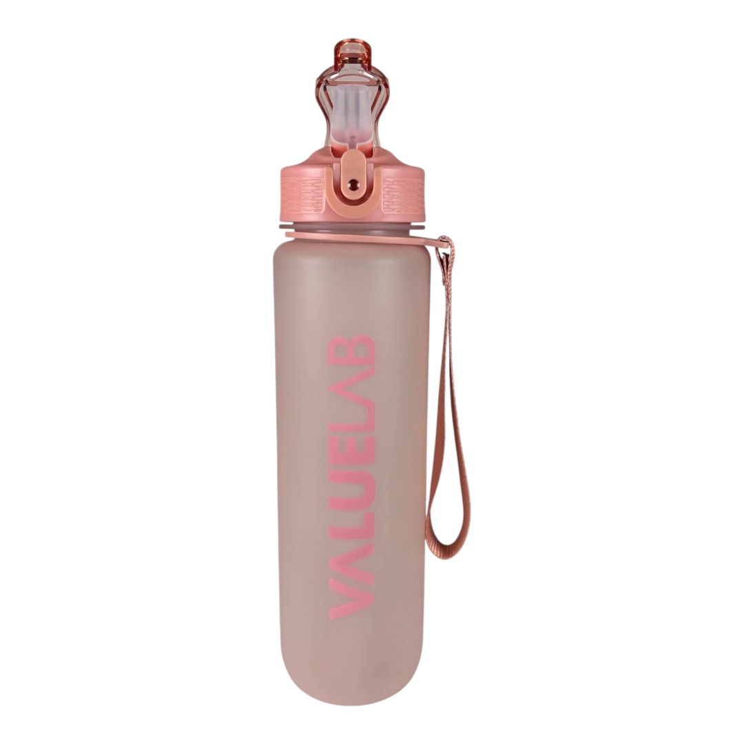 Valuelab Vattenflaska Pink 1000ml