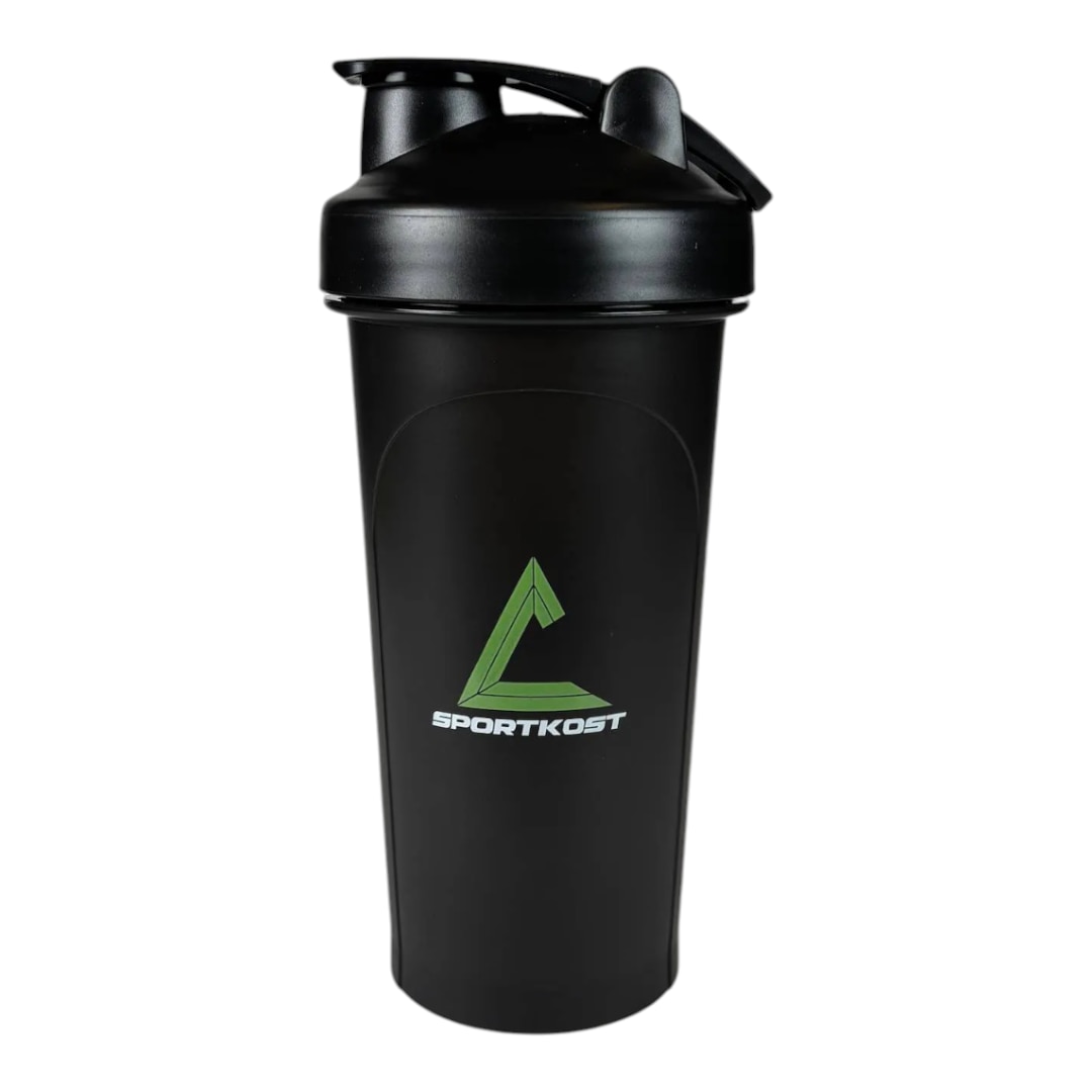 Sportkost Shaker Black transparent 700ml