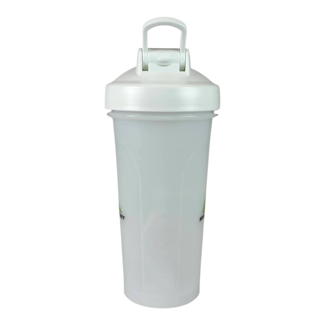 Sportkost Shaker White transparent 700ml