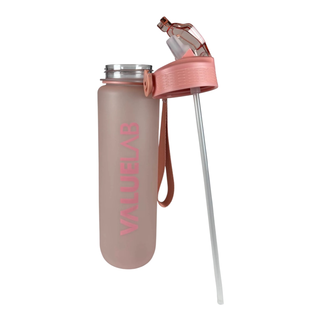 Valuelab Vattenflaska Pink 1000ml