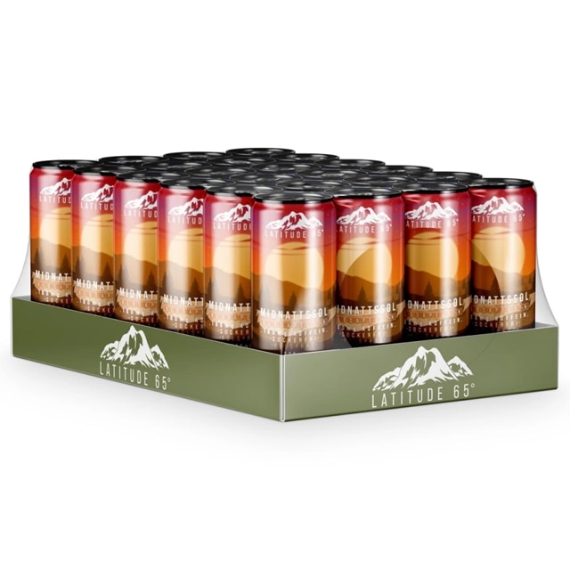 Latitude 65 Midnattssol Blodapelsin 24x330ml