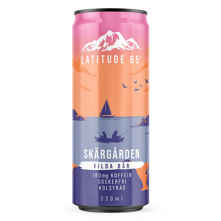 Latitude 65 Skärgården Vilda Bär 24x330ml