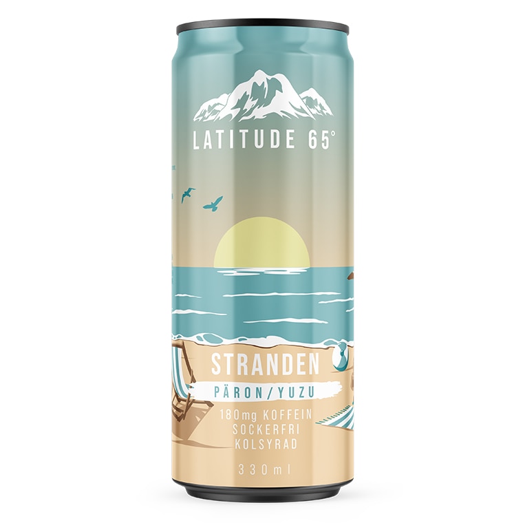 Latitude 65 Stranden Päron/Yuzu 24x330ml