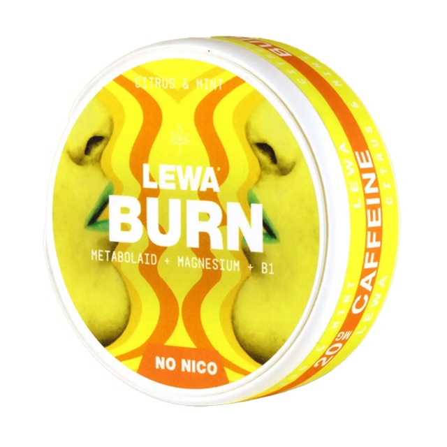 LEWA Burn Citrus & Mint Nikotinfritt snus 10-pack