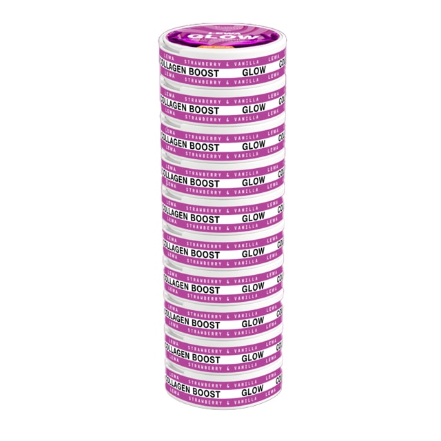 LEWA GLOW Strawberry & Vanilla Nikotinfritt snus 10-pack