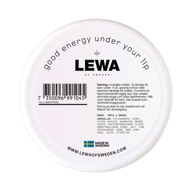 LEWA Power Apple & Spruce Nikotinfritt snus 1 dosa