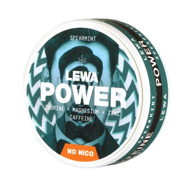 LEWA Power Spearmint Nikotinfritt snus 10-pack