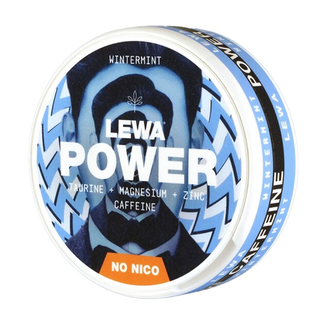 LEWA Power Wintermint Nikotinfritt snus 10-pack