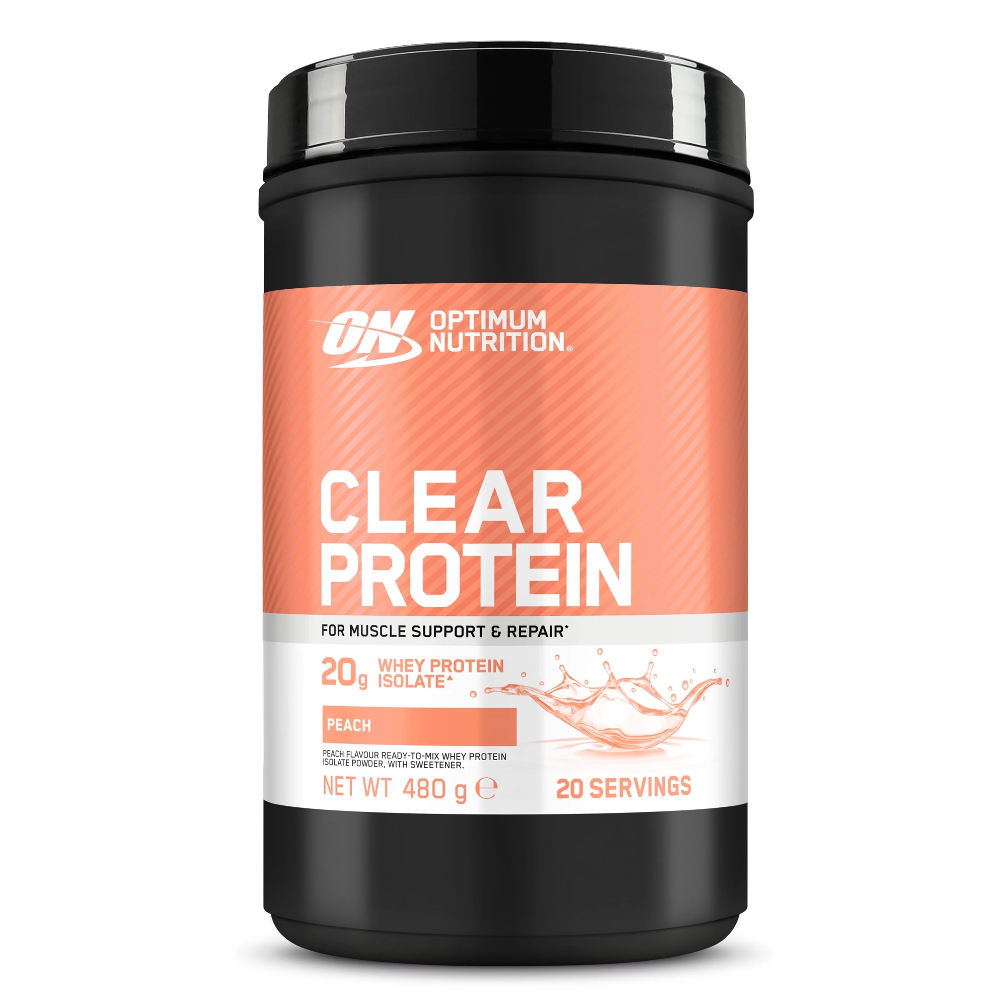 Optimum Nutrition Clear Whey Peach 480g