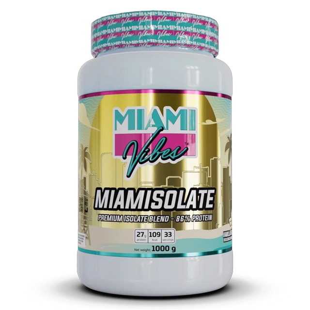 Miami Vibes Miamisolate Cookies & Cream 1000g