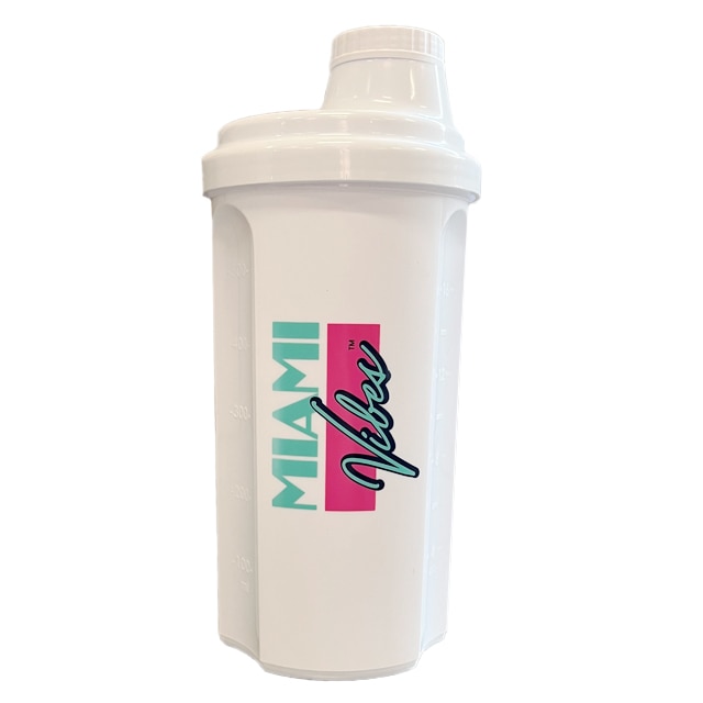 Miami Vibes Shaker White 500ml 