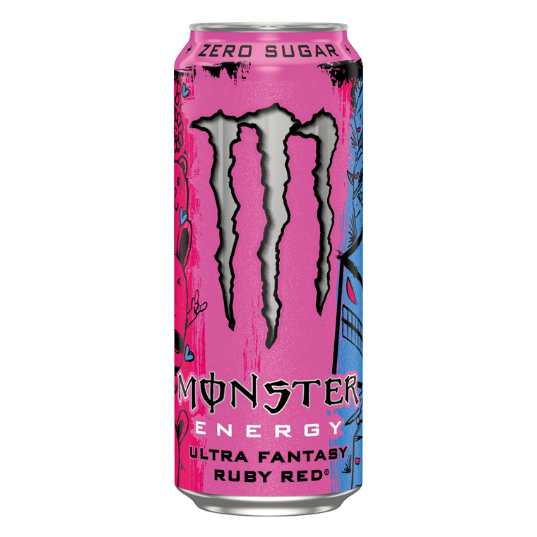 Köp Monster Energy Ultra Fantasy Ruby Red 500ml på Sportkost