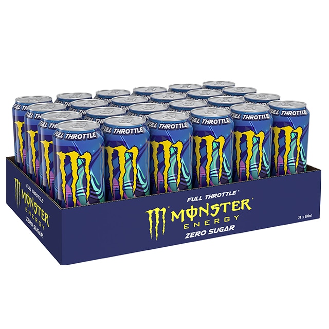 Monster Energy Full Throttle Zero Sugar (Lewis Hamilton) 24x500ml