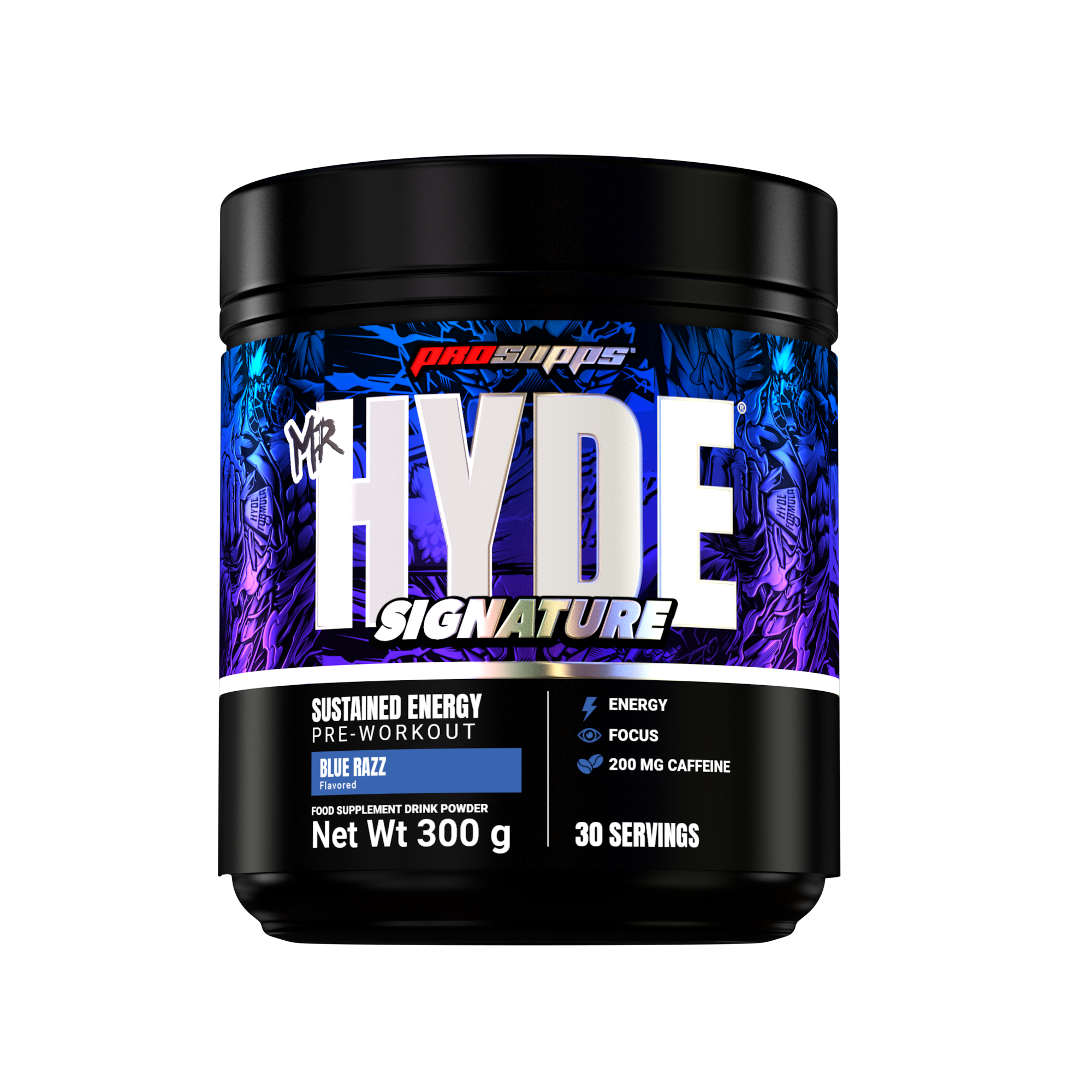 Pro Supps Mr Hyde Sign. V2 Blue Razz 30 Serveringar