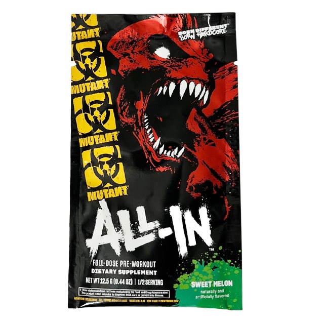 Mutant All In PWO Sweet Melon 1 Servering