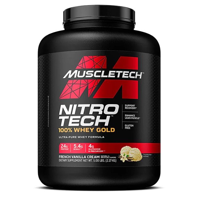MuscleTech Nitro-Tech 100% Whey Gold French Vanilla 2,27kg