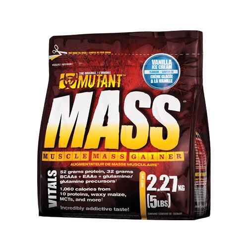 Mutant mass 5lb vanilla