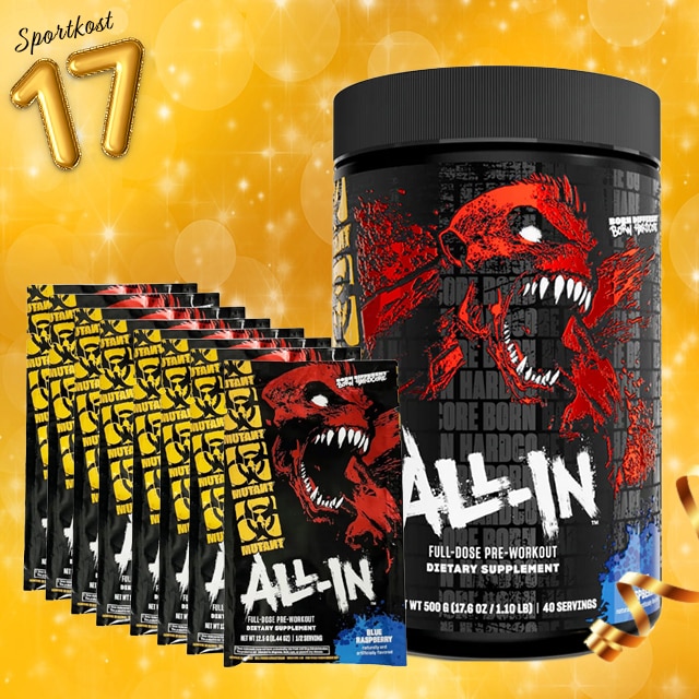 Mutant All In Blue Raspberry 40 Serveringar 