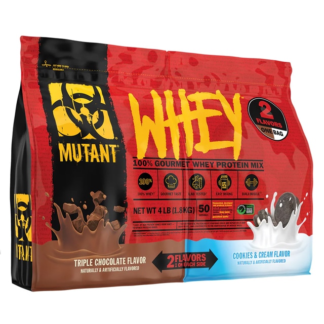 Mutant Whey Dual Triple Chocolate & Cookies & Cream 1,8kg