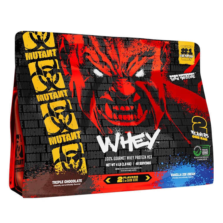 Mutant Whey Dual Flavor Triple Chocolate & Vanilla Ice Cream 1,8kg