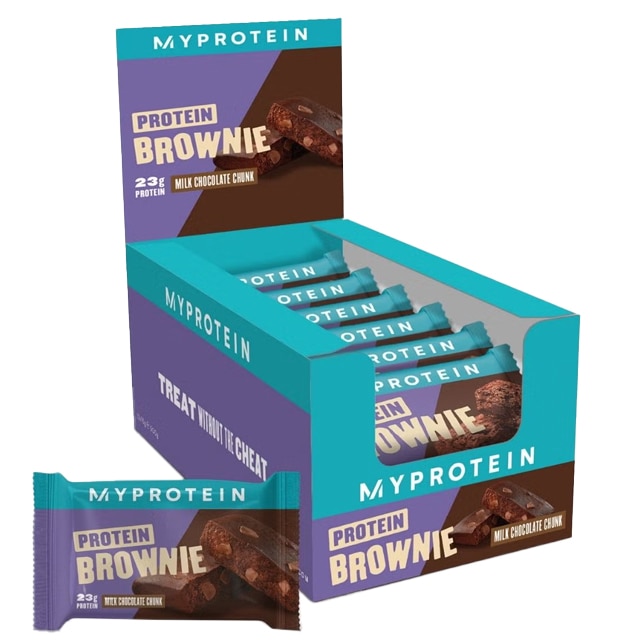 MyProtein Protein Brownie Chocolate Chunk 12x75g