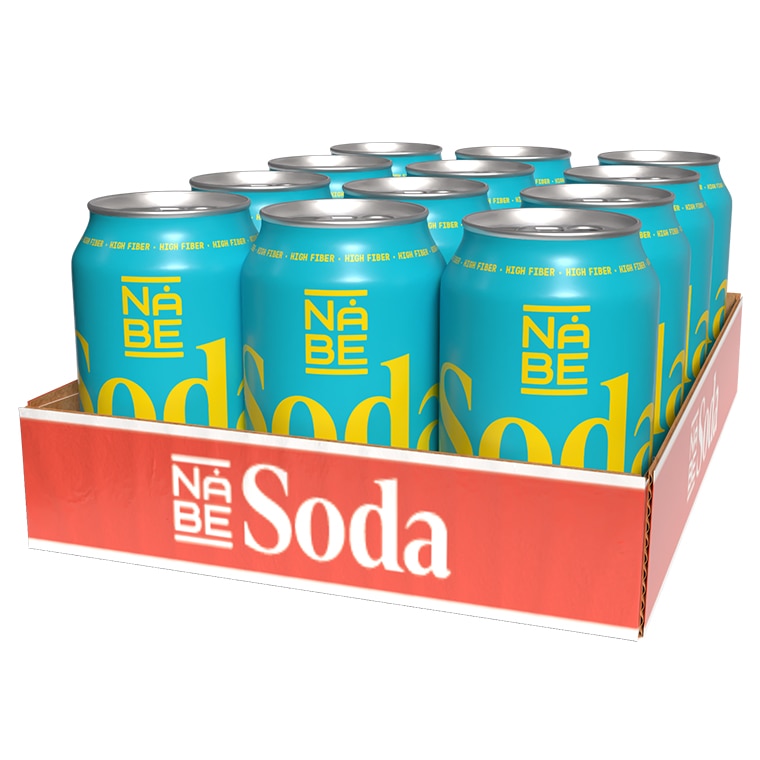 NÅBE Soda Peach Pineapple 12x330ml