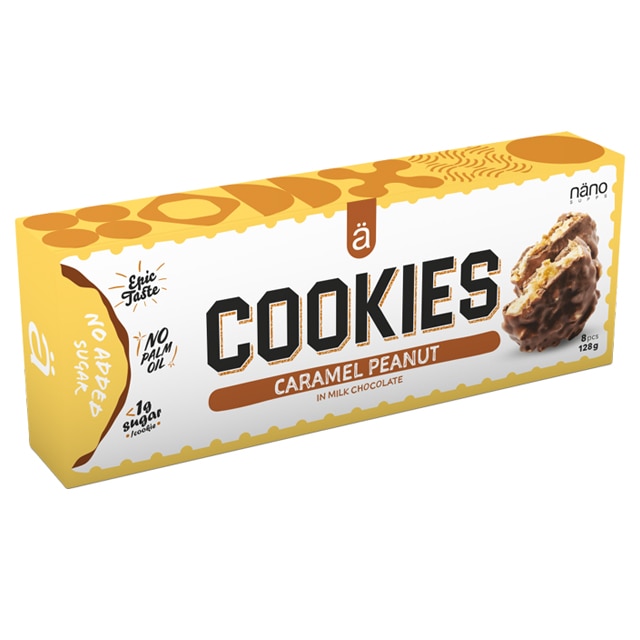 Näno Supps Cookies Caramel Peanut 8x16g