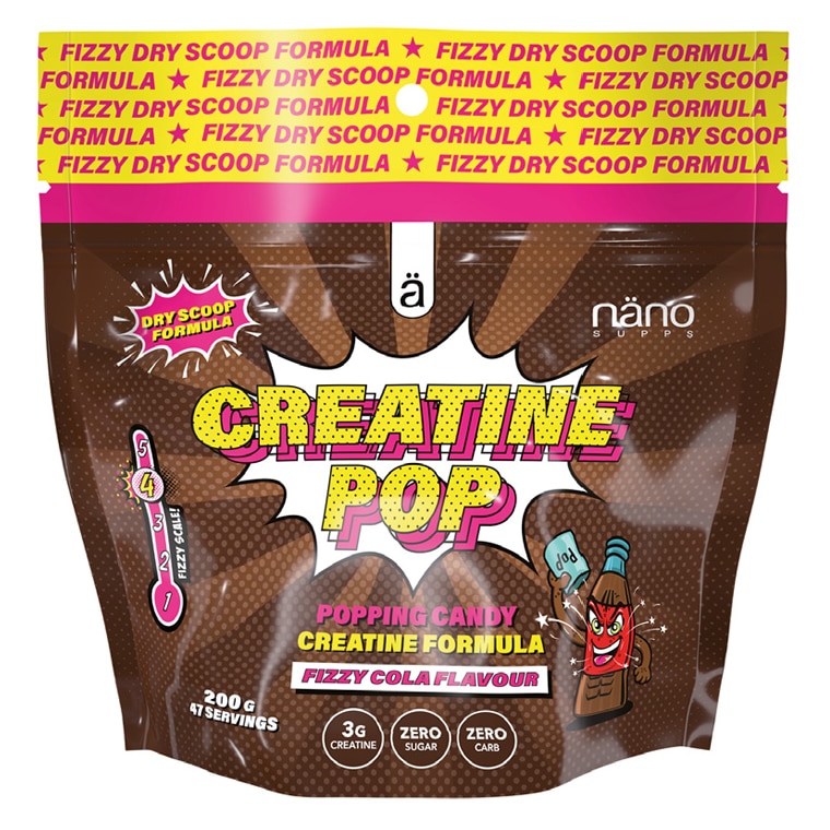 Näno Supps Creatine Pop Fizzy Cola 200g