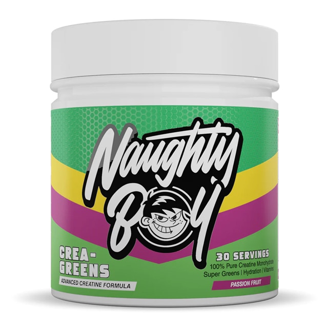 Naughty Boy Crea-Greens Passion Fruit 270g