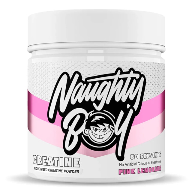 Naughty Boy Flavoured Creatine Pink Lemonade 300g