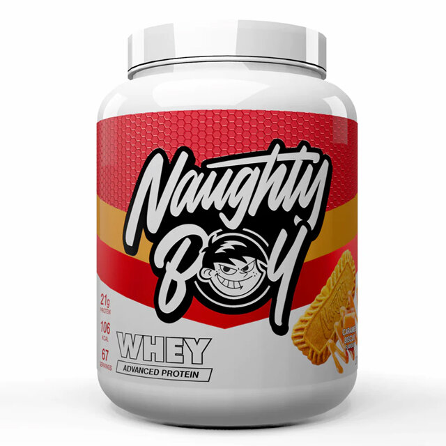 Naughty Boy Advanced Whey Caramel Biscuit 2kg