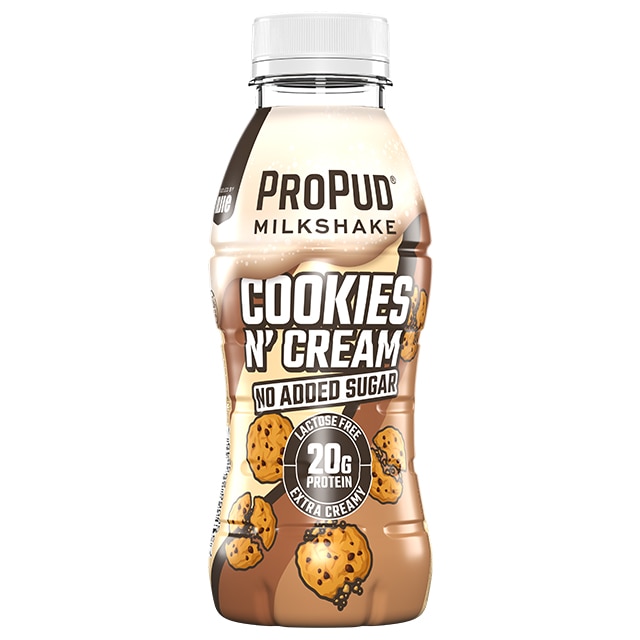 Köp Njie ProPud Protein Milkshake Cookies n Cream 330ml på Sportkost.se