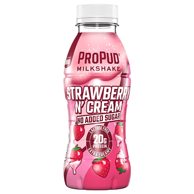 Njie ProPud Protein Milkshake Strawberry n Cream 330ml